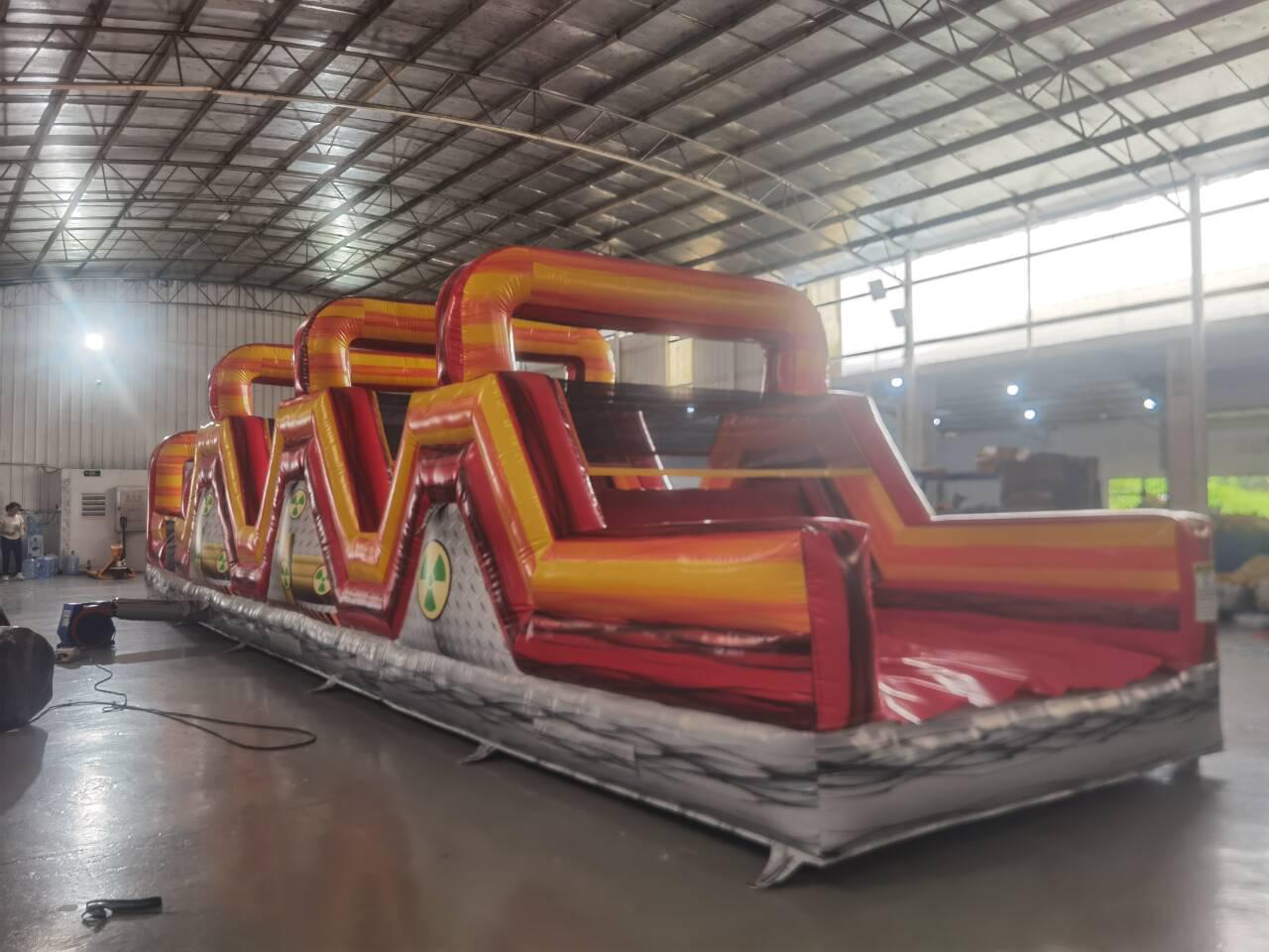 Inflatable obstacle course